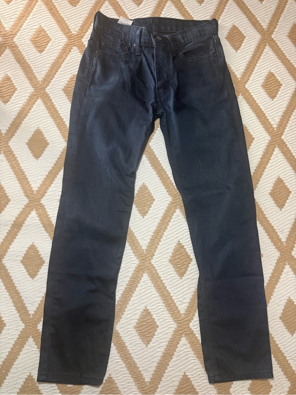 Levi's Men’s Straight Jeans in Dark Blue